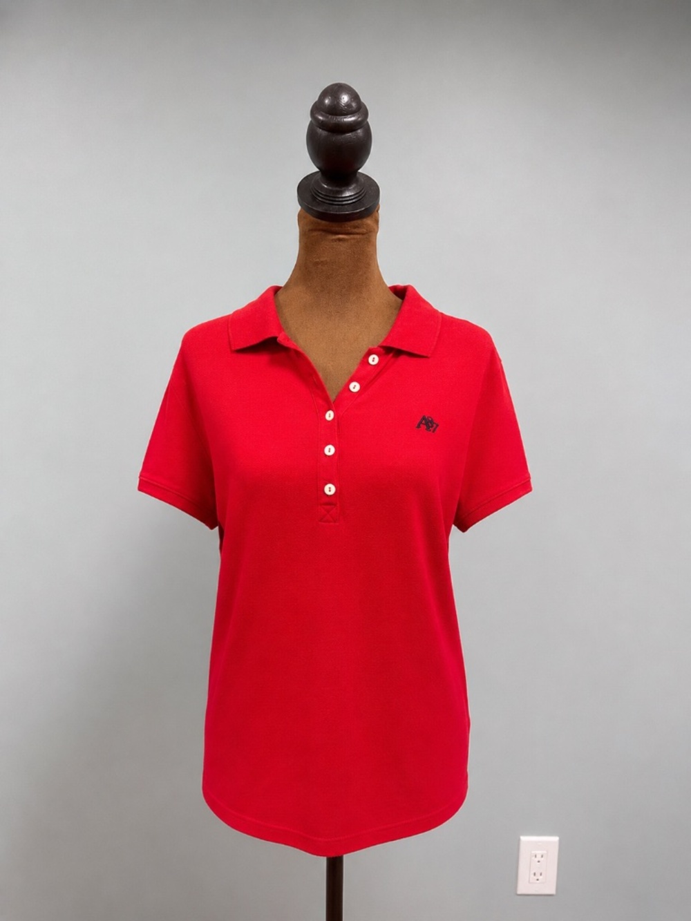 Women's Red Aéropostale Polo Shirt
